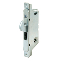Prime-Line 3-11/16 in. Steel, Mortise Lock with 45 Degree Keyway and Round Single Pack E 2119